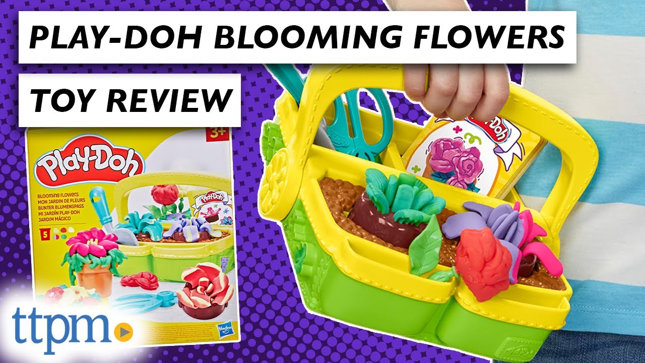 Imaginations Will Bloom with the Play-Doh Blooming Flowers Set!