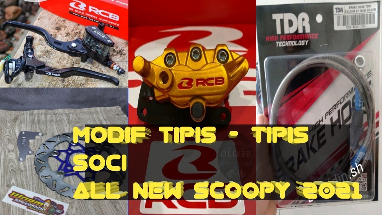 Modif tipis-tipis sesuai budget buat Honda Scoopy All New 2021 || Project Scuper