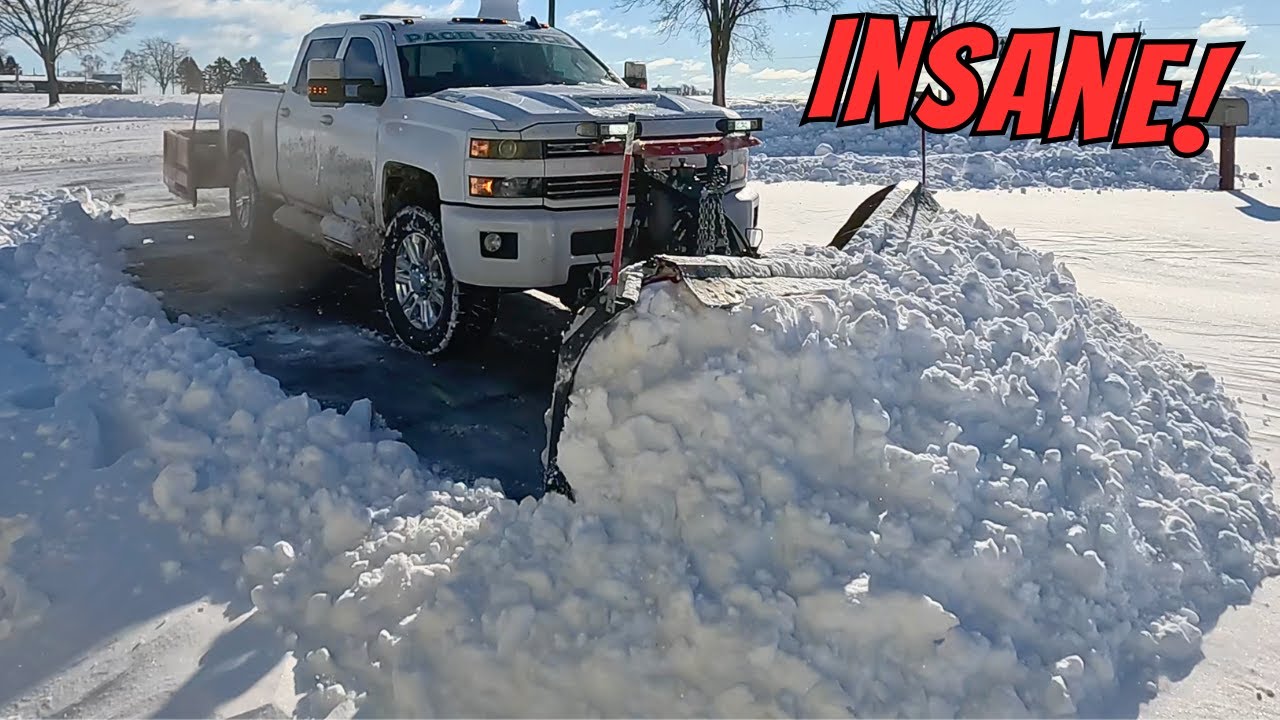 Biggest Snowstorm in 5 Years | Plowing 24 Hours Straight