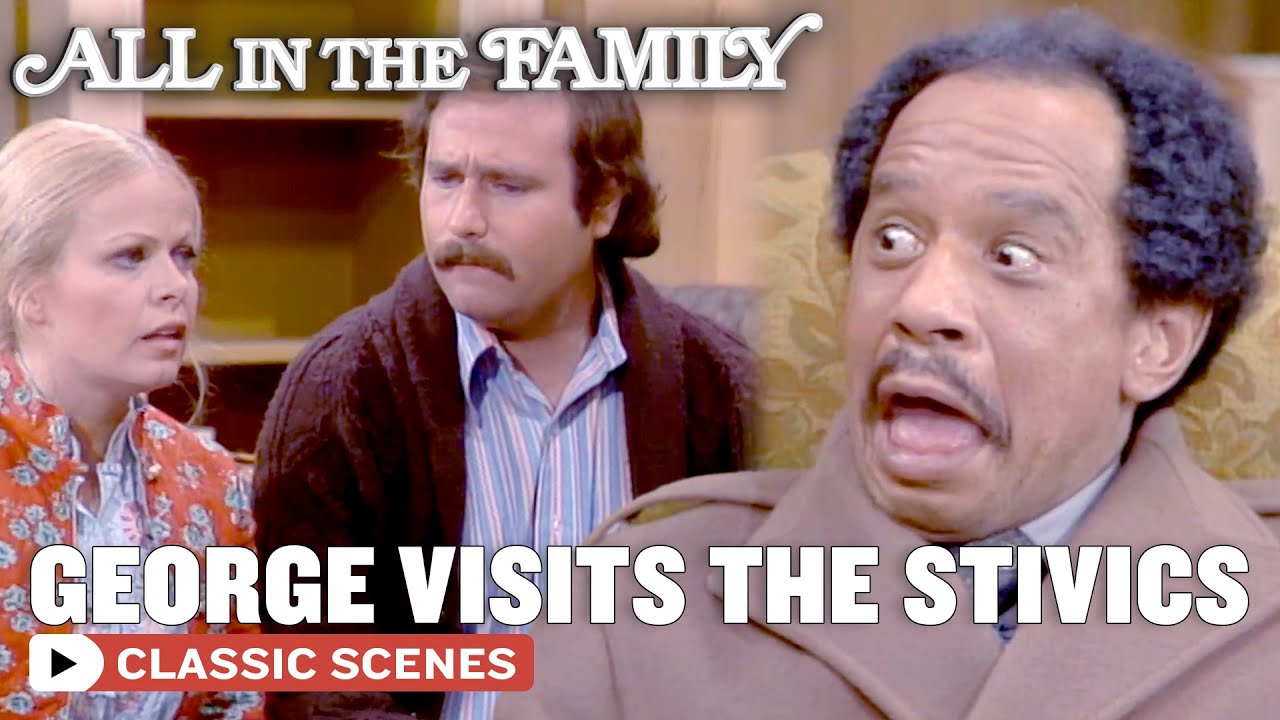 George Jefferson Visits The Stivic's (ft. Sherman Hemsley) | All In The Family