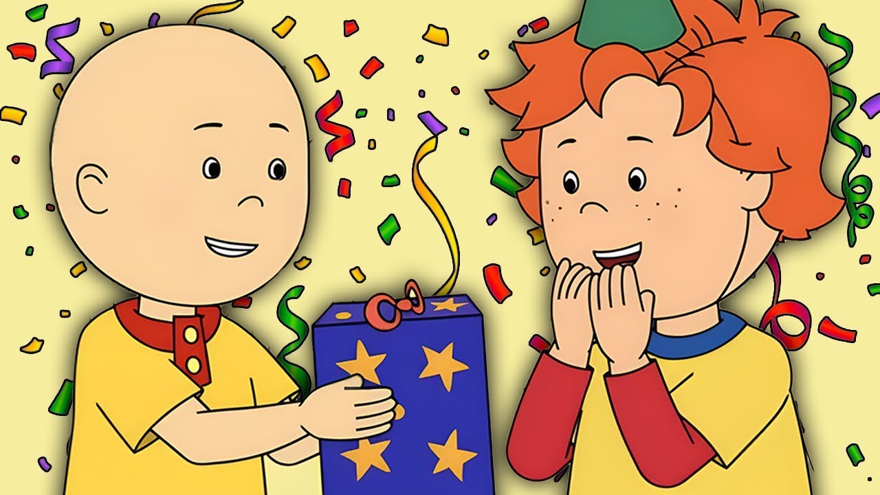 Surprise d'anniversaire de Leo | Les Nouvelles Aventures de Caillou