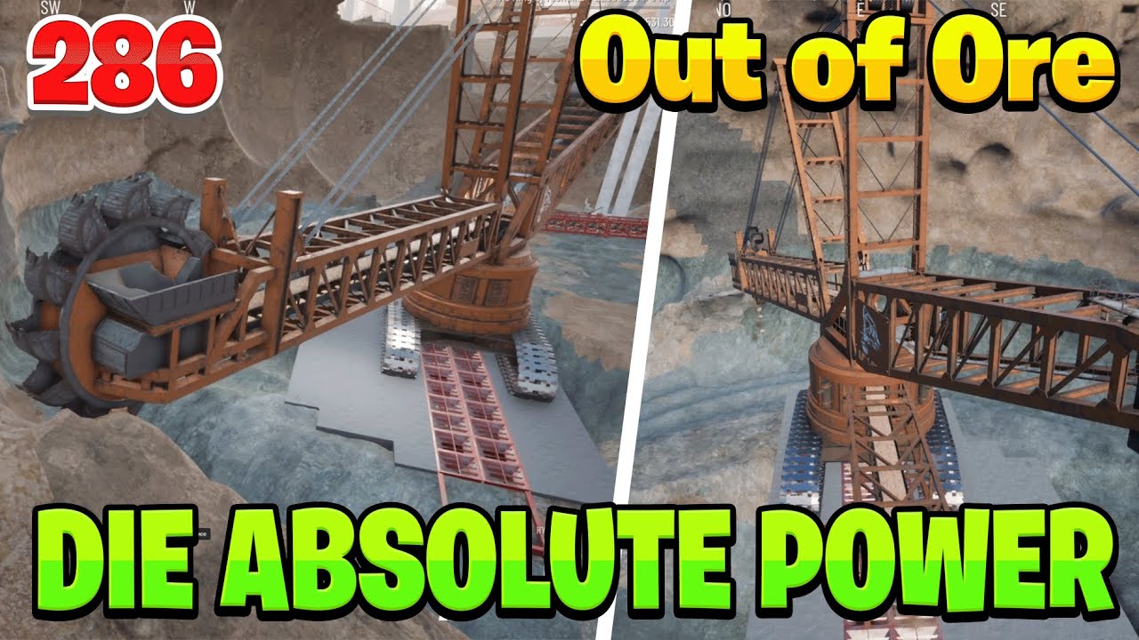Unglaubliche Power! 💥 Der Schaufelradbagger zerstört alles! | Out of Ore Beta Deutsch #286