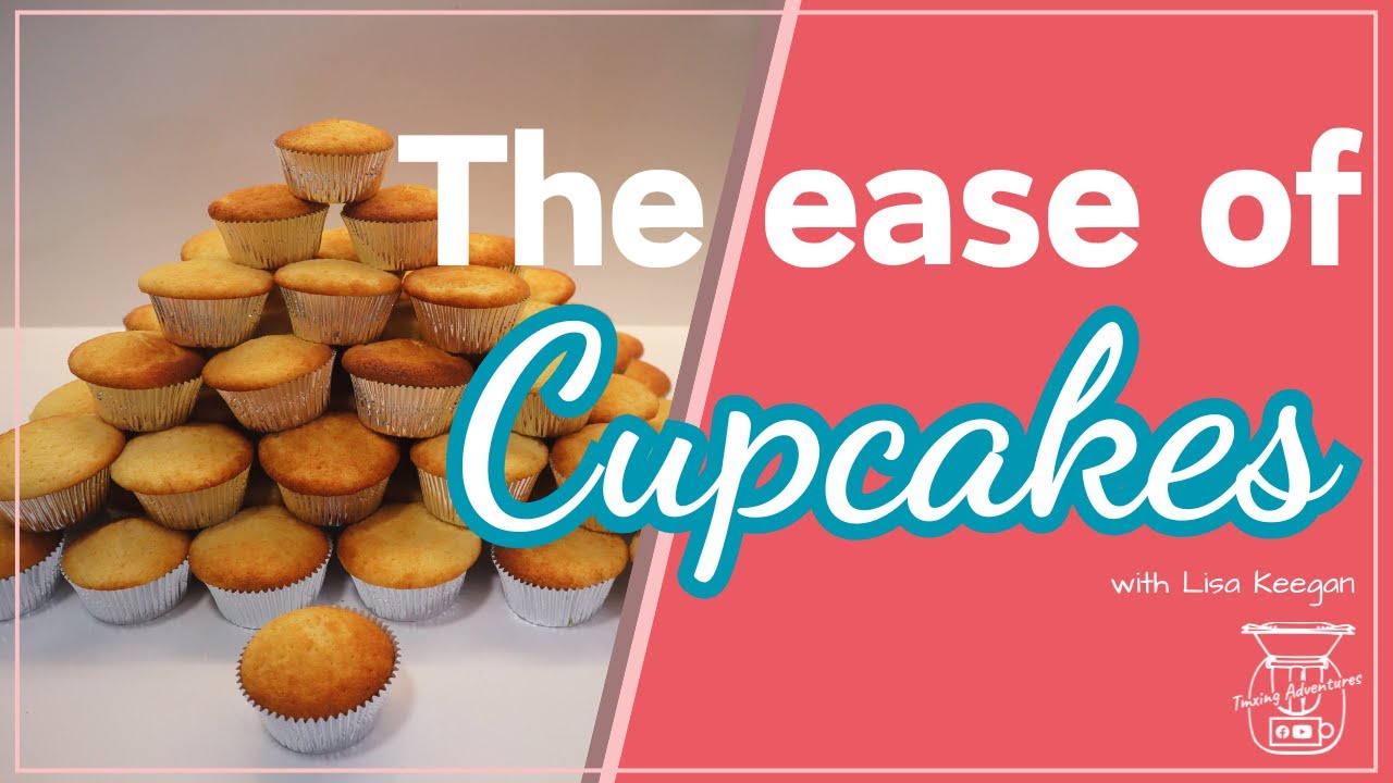 The BEST Vanilla Cupcakes (easy + Thermomix)