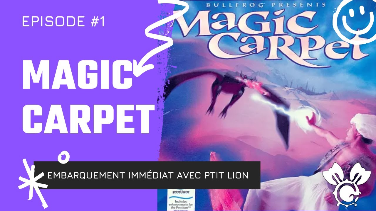 🎮 [Rétro Live] Ptit Lion vous fait revivre Magic Carpet comme en 94 ! (épisode 1)