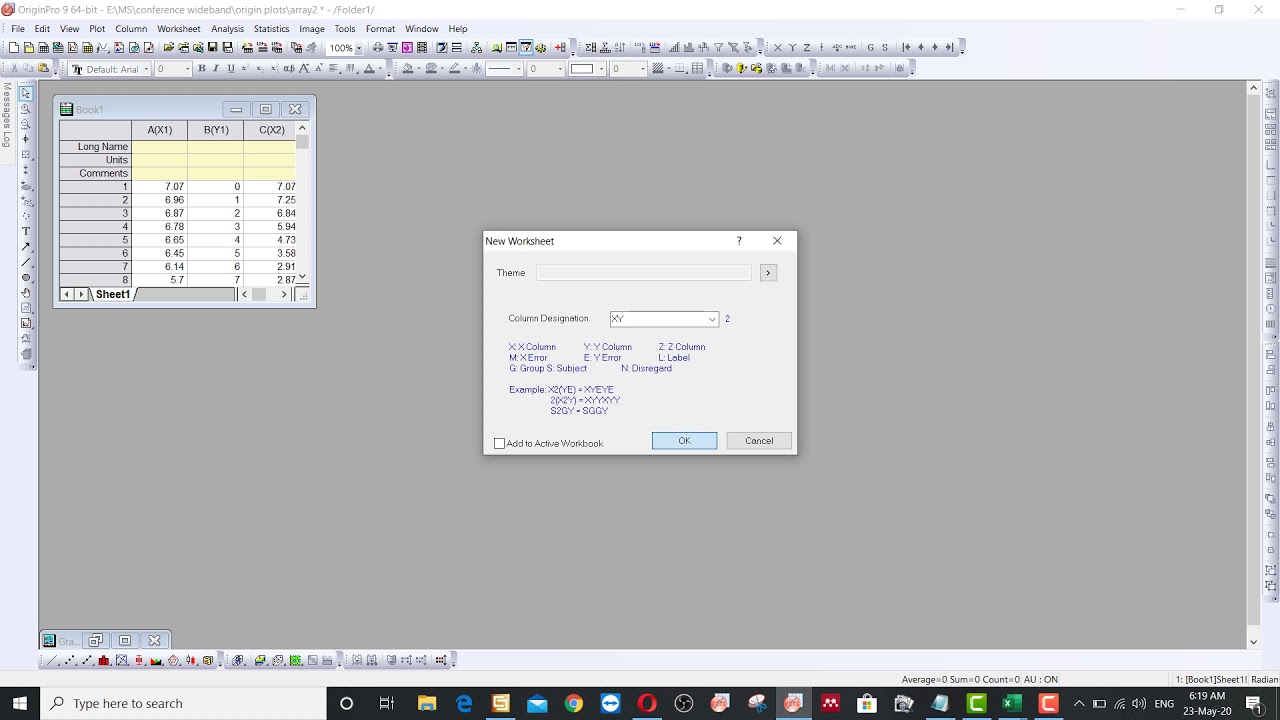 how to make polar plots in origin  E field & H field. #originPro #Polarplots