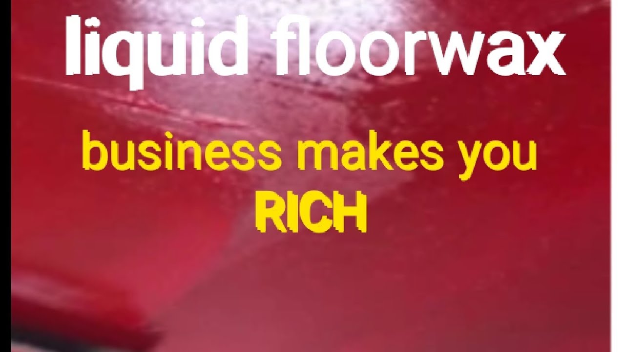 pinaka madaling paggawa ng floowax