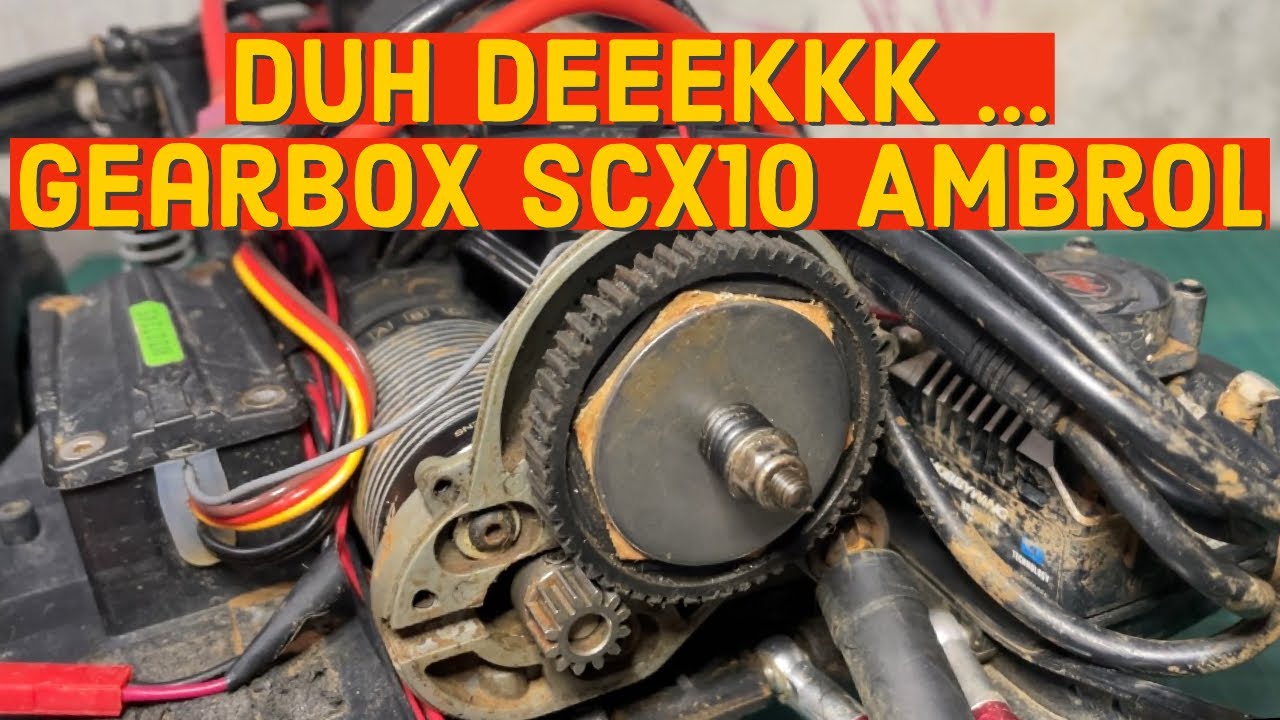 Ganti Spur Gear RC Adventure Axial SCX10II