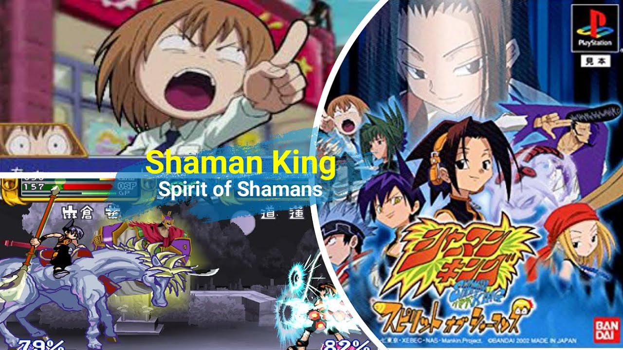 Shaman King (シャーマンキング)  Spirit of Shamans (2002) Story Mode Playstation 1 (4K 60FPS) No Commentary