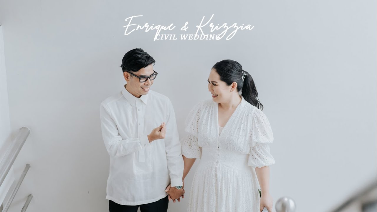 Enrique + Krizzia Civil Wedding in Quezon City Hall of Justice