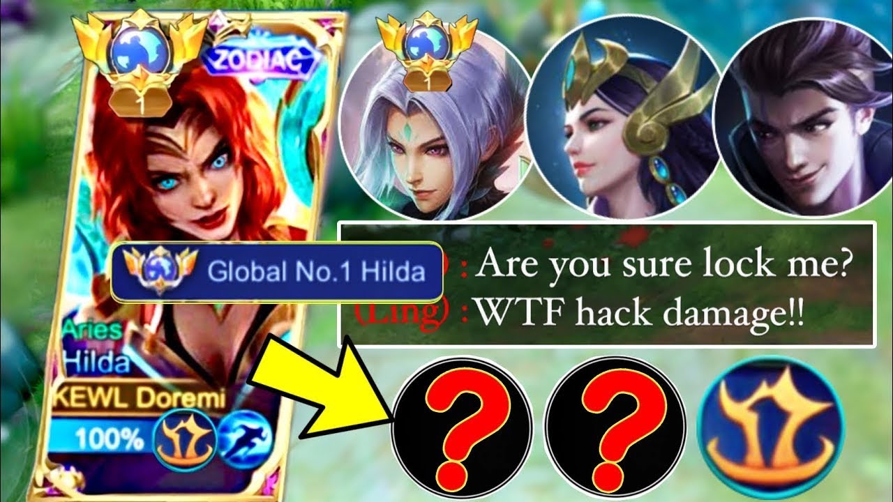 SONUNDA BEKLENEN VİDEO🥳 Global 1 Hilda Rakibi Delirtti - Mobile Legends