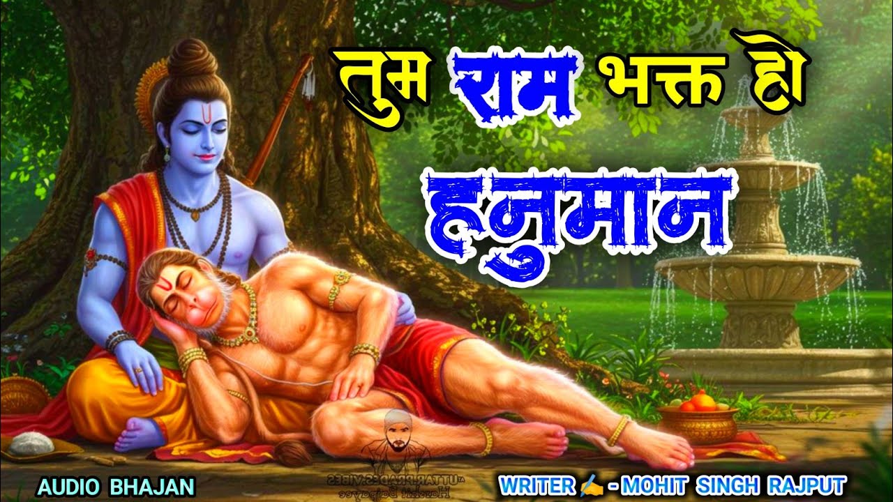 तुम राम भक्त हो हनुमान तुम हो शंकर के अवतारी 🙏🚩 ।। Tum ram bhakt ho hanuman tum ho sankar ke avtari