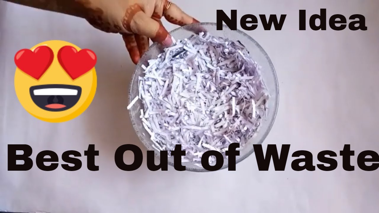Best Out Of Waste New Craft Idea | Art And Craft | Amazing craft Idea | New Idea using waste Paper