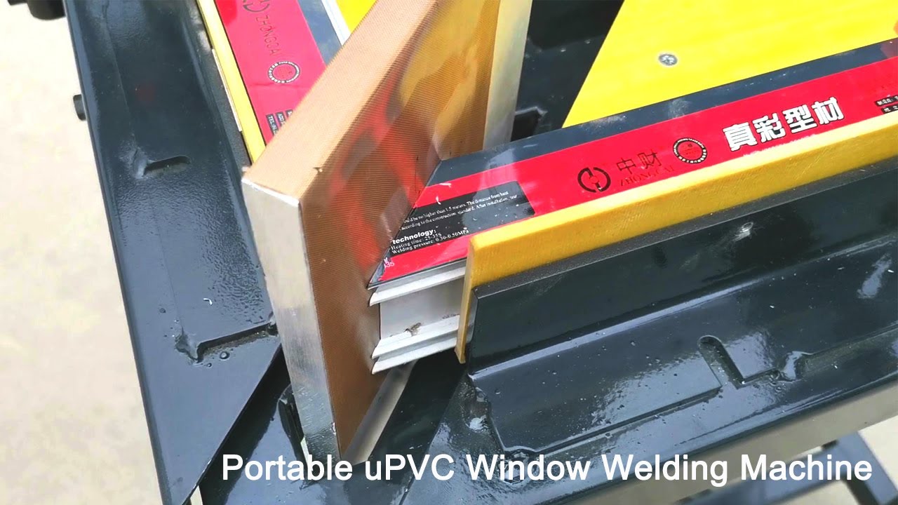 How to make upvc Window | Portable uPVC Window Welding Machine