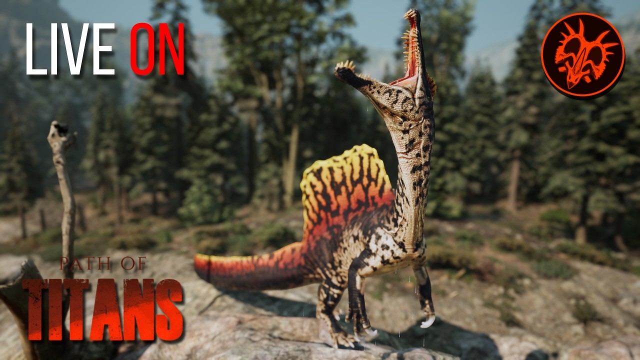 Jogando com o Dino mais OP do server! - PATH OF TITANS