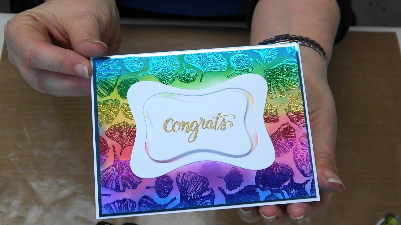 #362 Learn to use Foils and Glitters with  New Aladine Doodler Stamps.  Best of all, no heat needed!