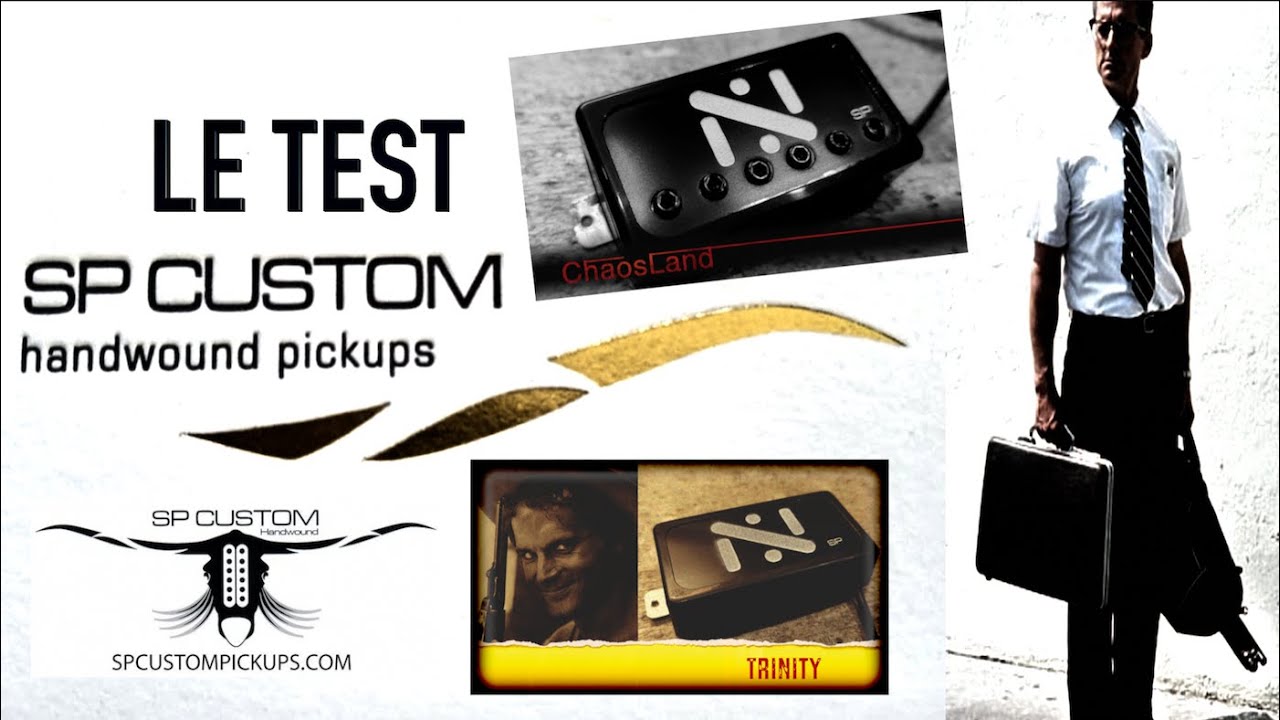 Guitar Pickups Demo SP CUSTOM Chaos & Trinity NymR