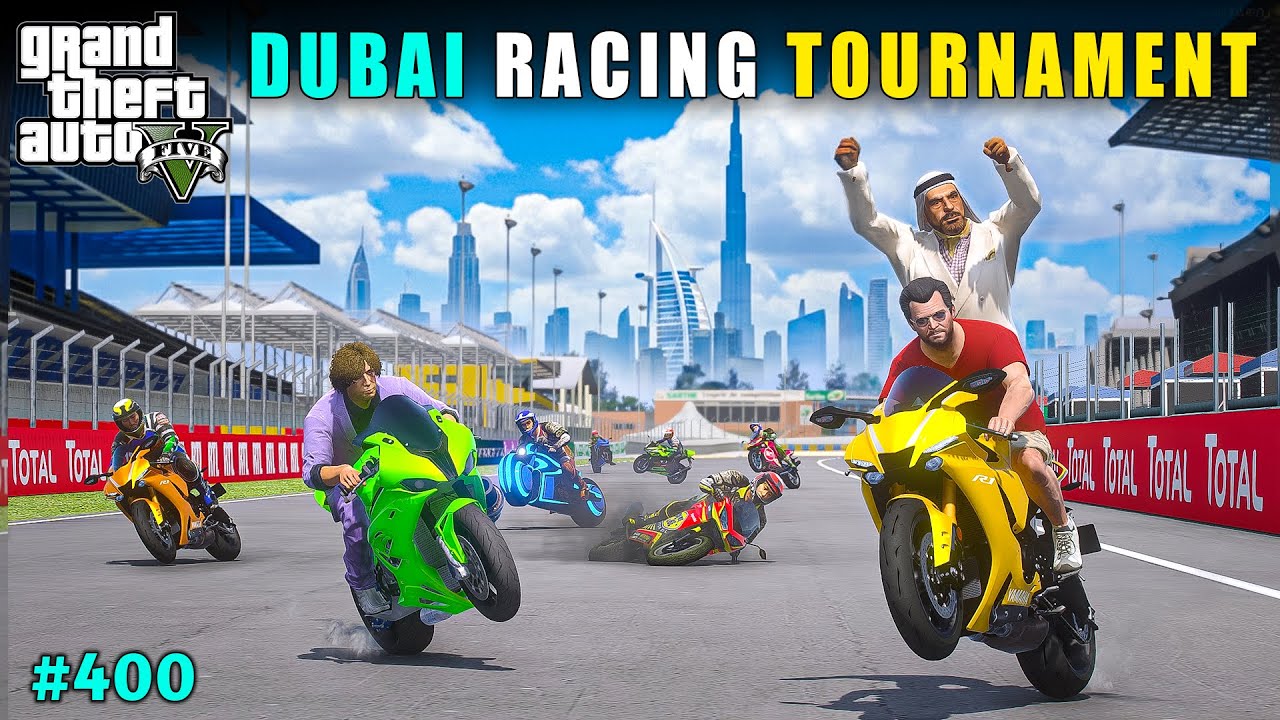 FIRST PRIZE IS $5 BILLION In This Dubai Racing Tournament! | GTA V GAMEPLAY #400