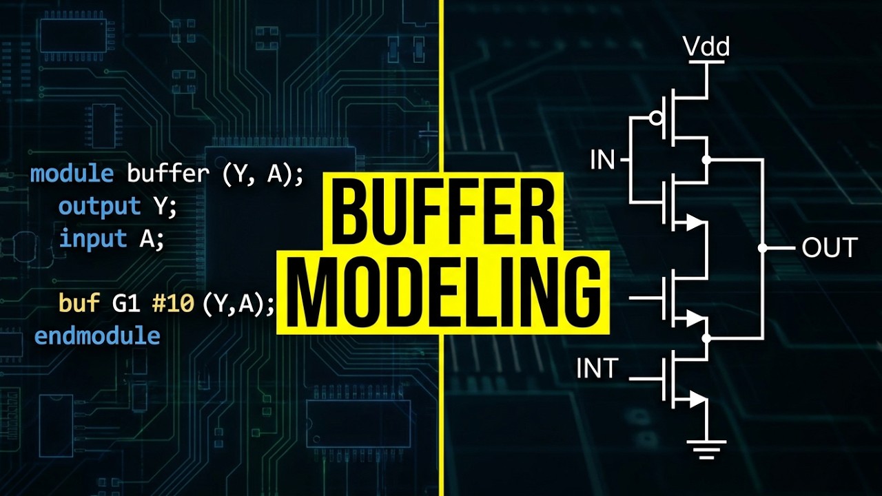 6 - How to Write Verilog for Buffer Circuit