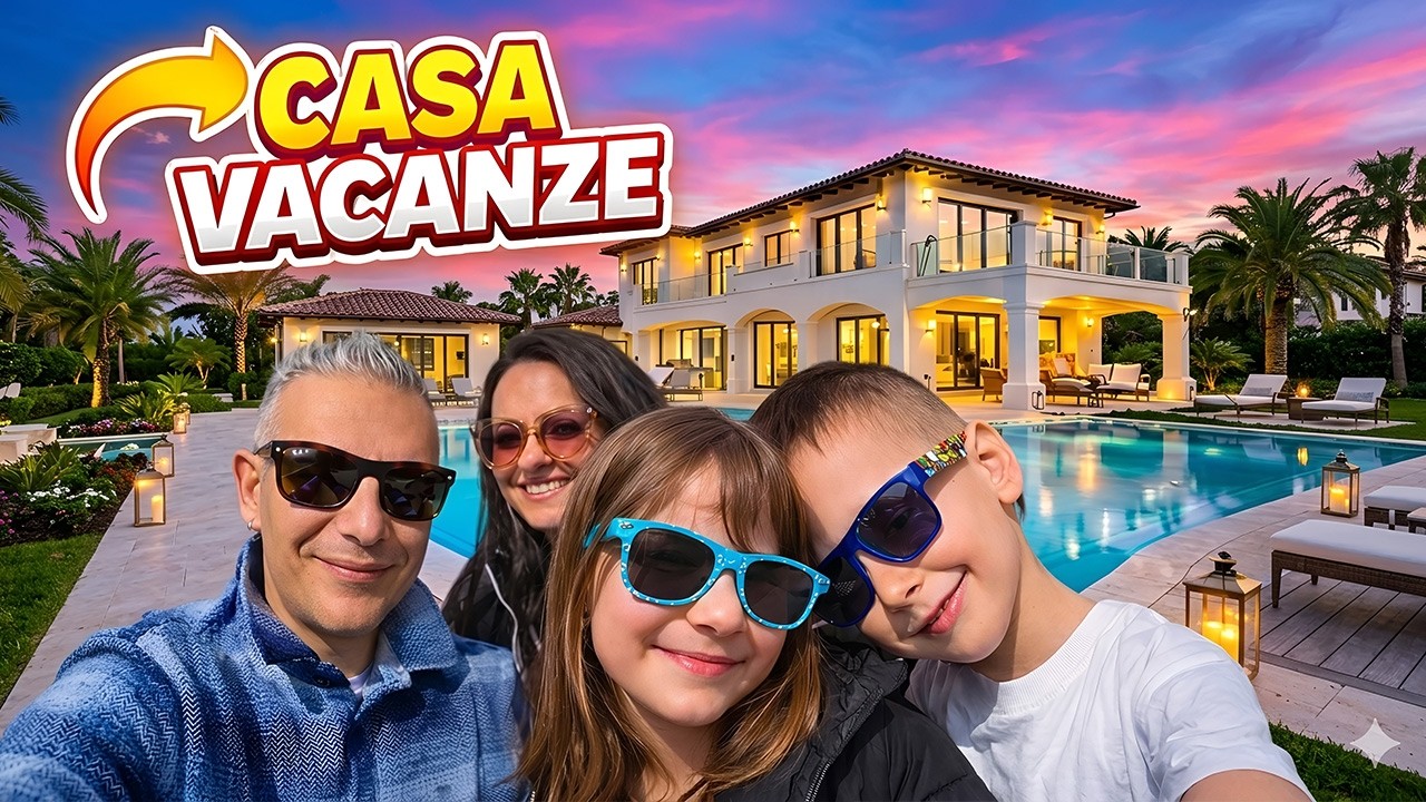 VIVIAMO NELLA NUOVA CASA IN VACANZA CON MARTINA MISSY E MAMMA TY