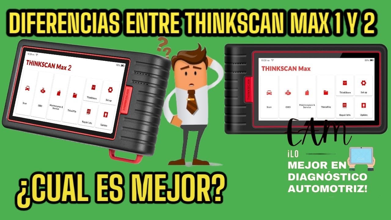 DIFERENCIAS ENTRE THINKSCAN MAX 1 Y THINKSCAN MAX 2