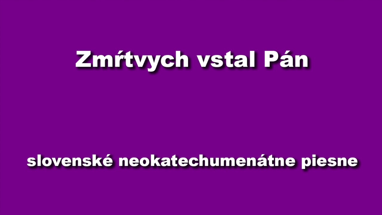Zmŕtvych vstal Pán