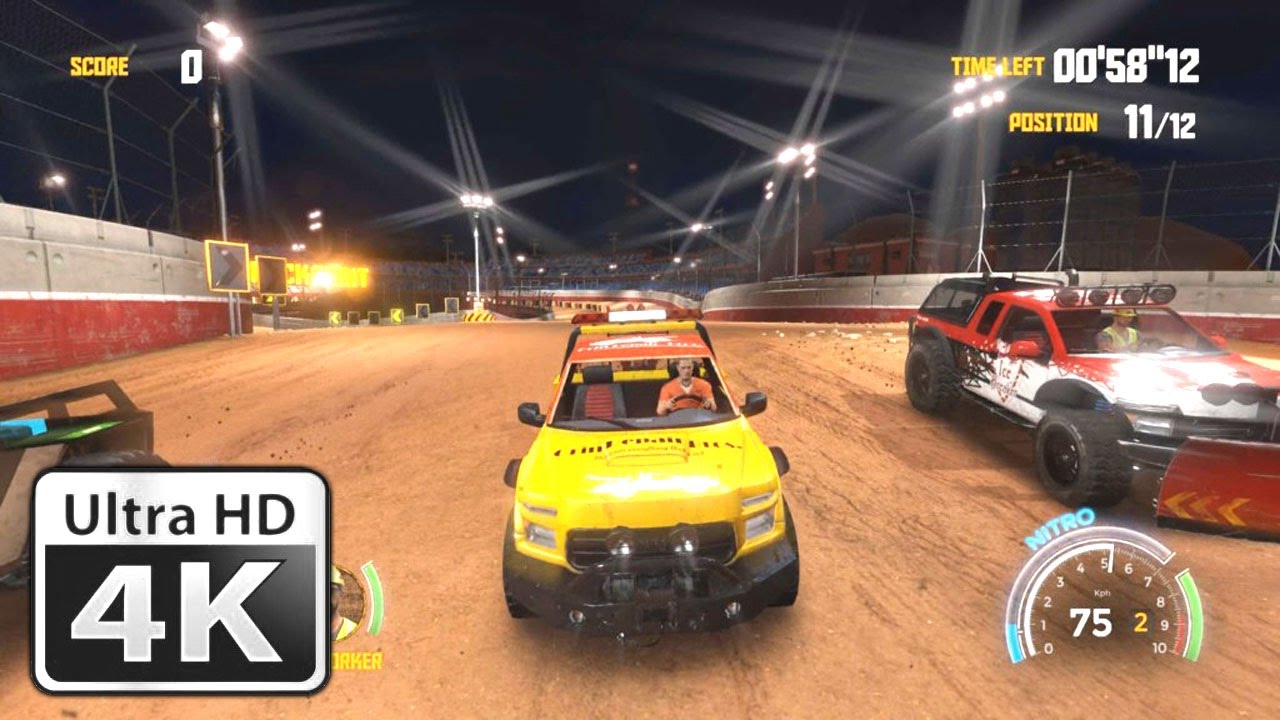 Flatout 4 : Weather Effects Gameplay 4K [Max Settings]