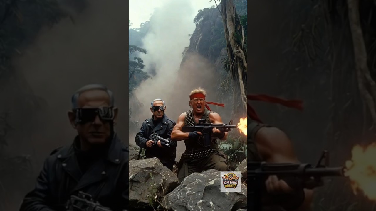 Trump as Rambo & Netanyahu as Terminator&hellip; Until Xi Jinping Joins Putin and Khamenei 💥