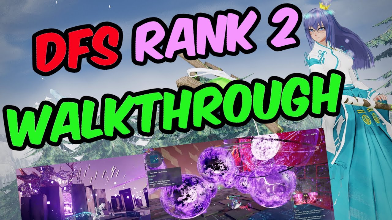 [PSO2:NGS] Dark Falz Solus R2 Walkthrough Guide