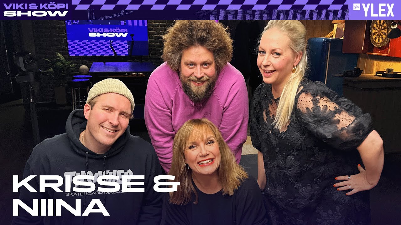 KRISSE SALMINEN JA NIINA LAHTINEN VIERAANA – 