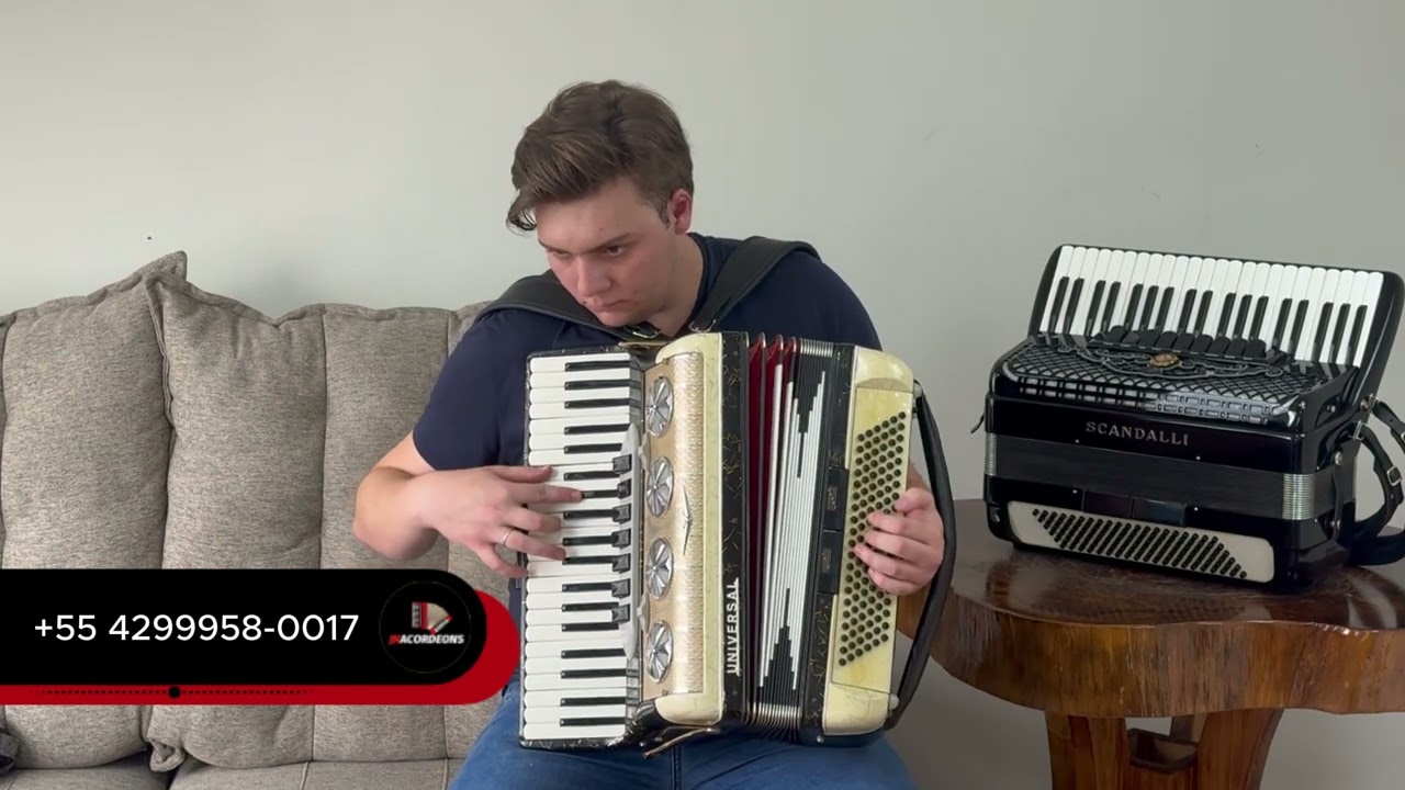 Acordeon Universal 120 baixos