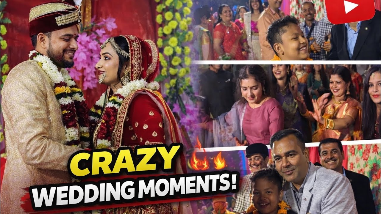 Crazy Wedding Moments 😱🔥 | Indian Wedding Full Masti | Family Vlog