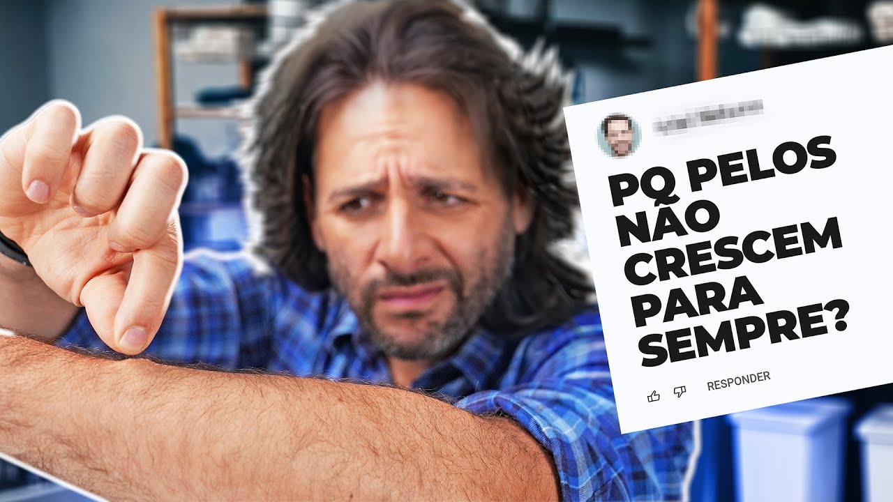 Como o PELO sabe quando PARAR de CRESCER? Iber&ecirc; responde