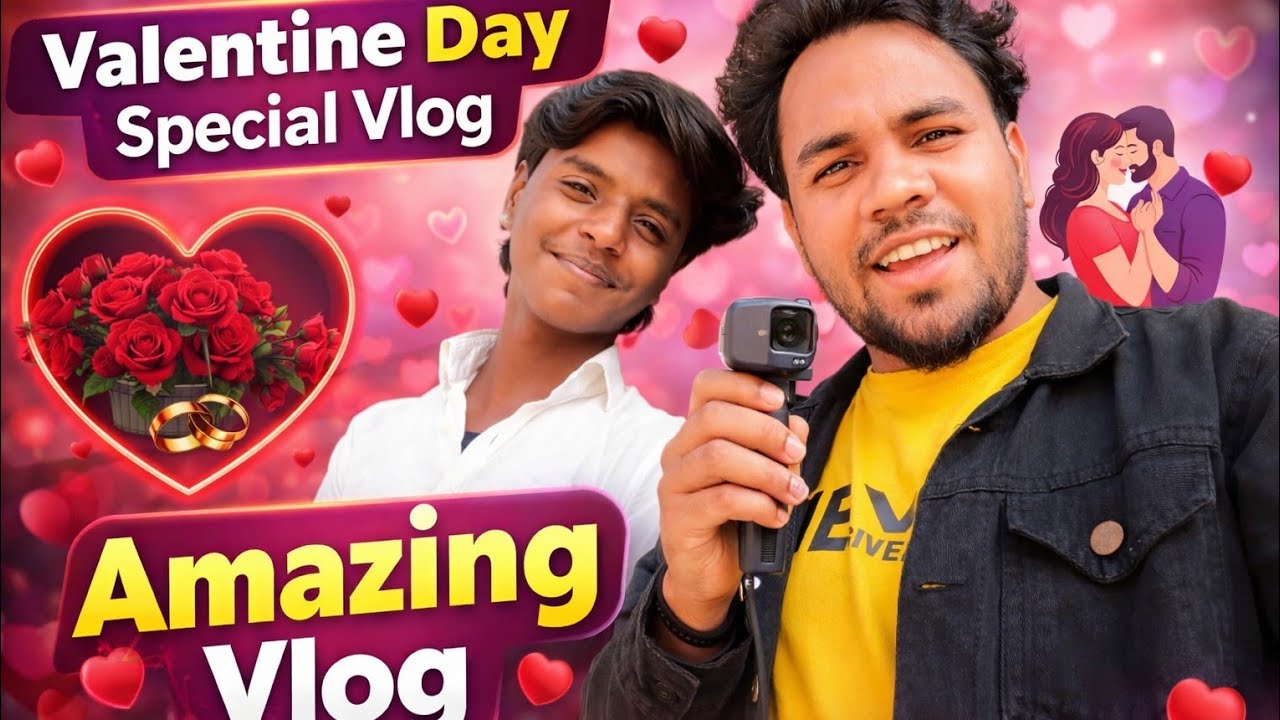 Single Boys Valentine Day Special 😂❤️ | Full Fun Vlog 2026