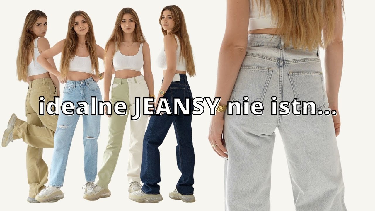 PRZYMIERZAM 12 PAR JEANSÓW W TYM SAMYM ROZMIARZE - TRENDY 2022
