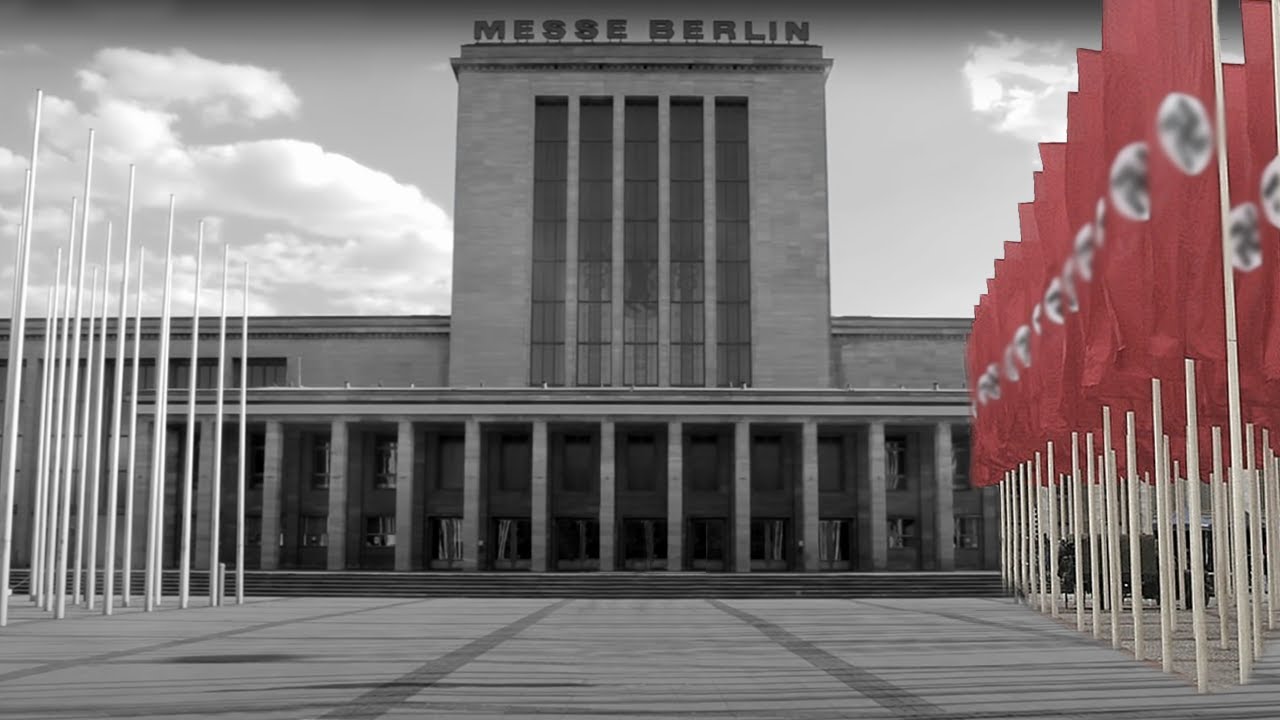 ARQUITETURA NAZISTA EM BERLIM AINDA EM PÉ