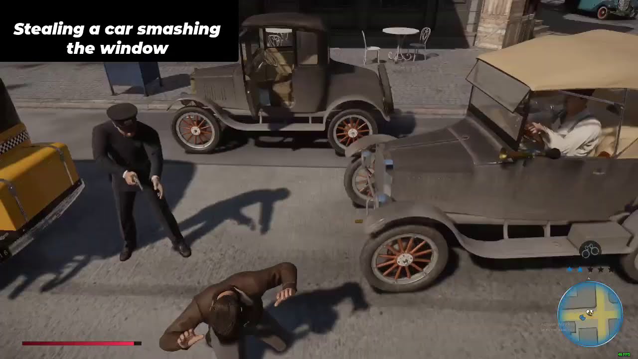 Mafia 1 Definitive Edition Vs Mafia 2 [Police Behavior Comparison]