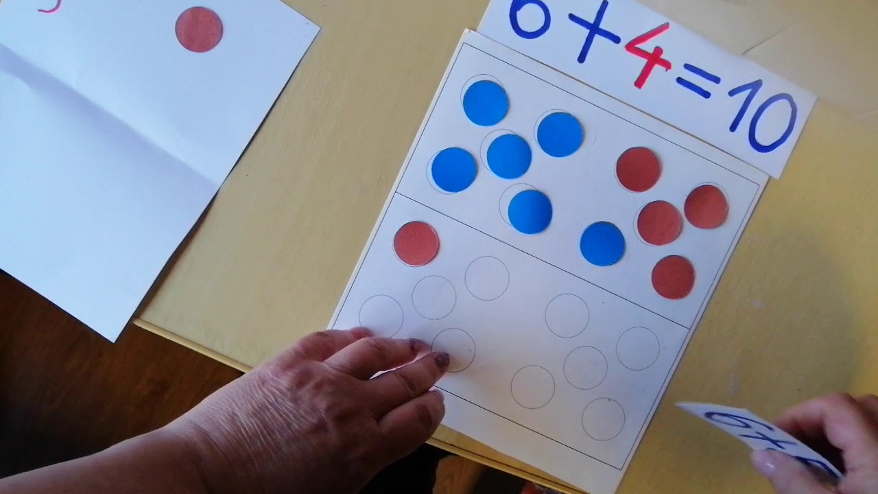 Matematika 1. osztály : 6- hoz adunk