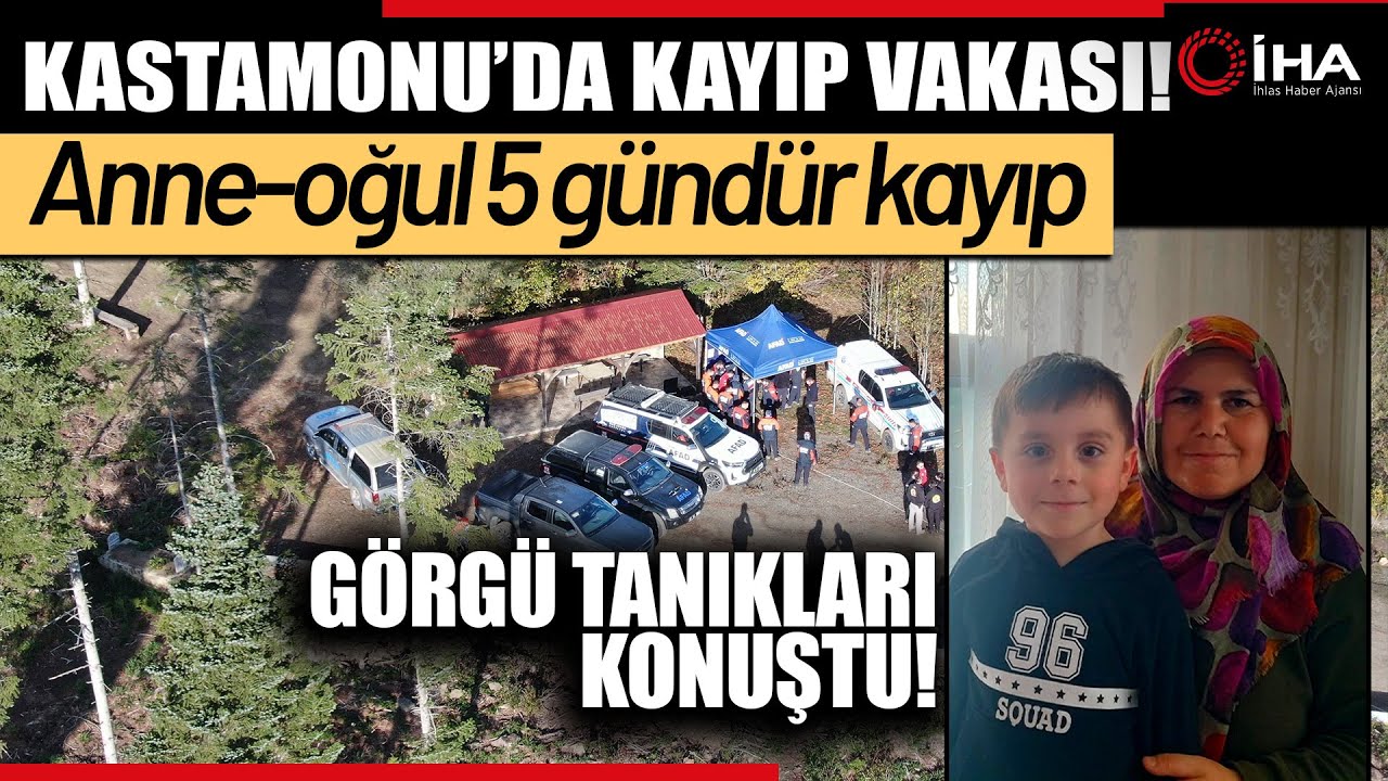 Kastamonu'da Kayıp Anne ve Oğlunu Gören Köylüler Konuştu: “Bozkurt’a Nasıl Gidilir?” Diye Sormuşlar
