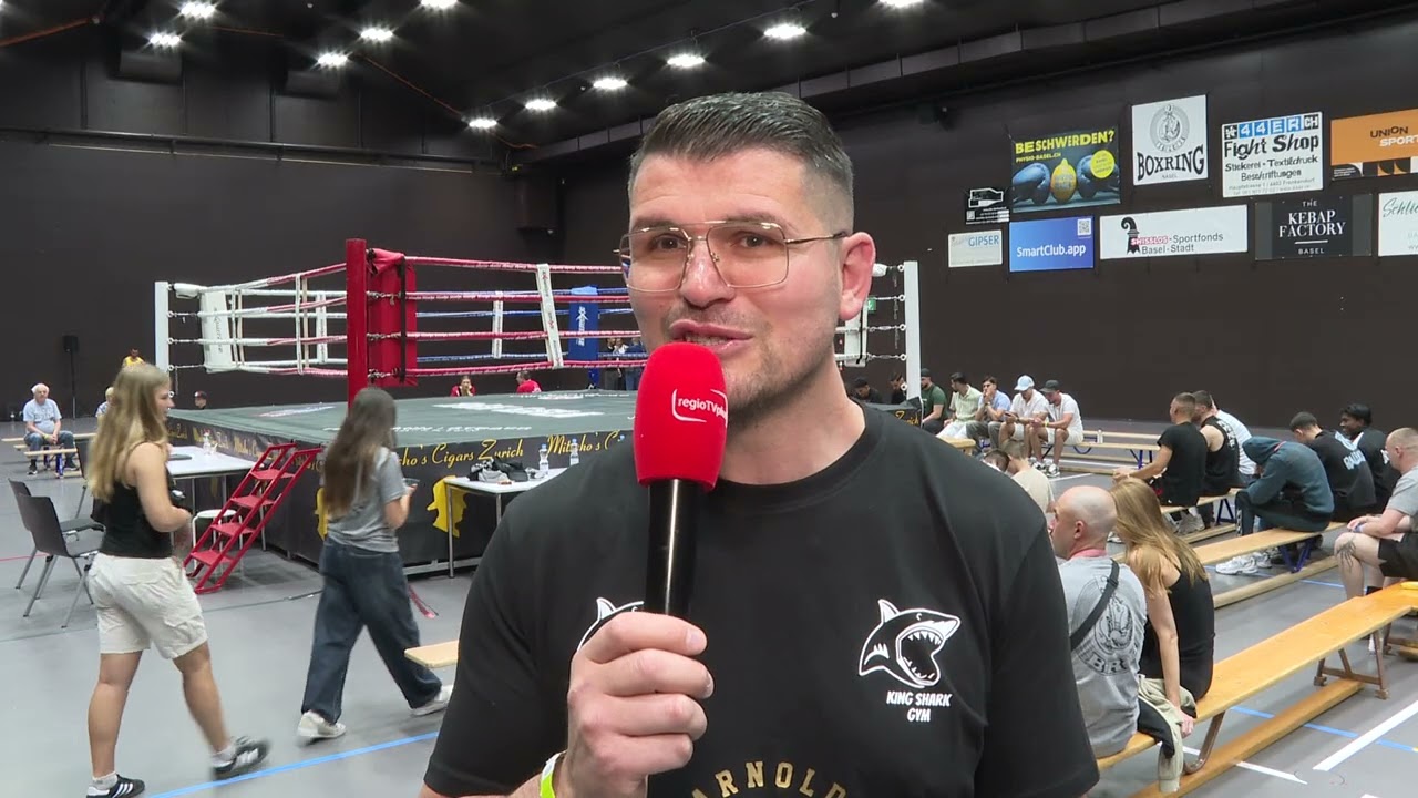 Boxen beider Basel in der 5. Runde - Herbert Blaser für regioTVplus