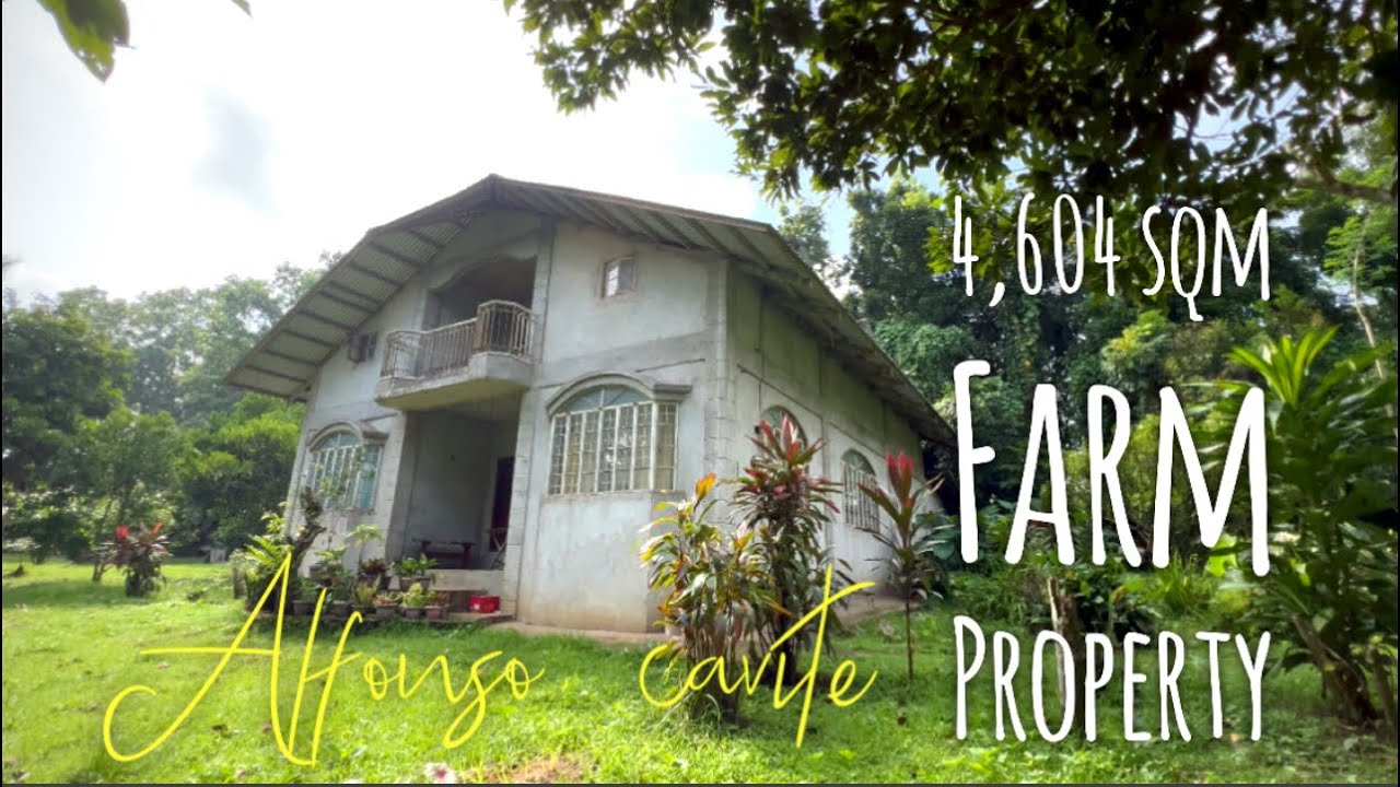 FOR SALE ❗️Alfonso 4,604 SQM Farm Property Tagaytay Climate #vacationhouse @nov9tv