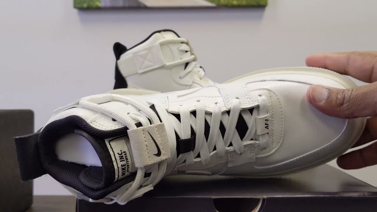 W Nike AF1 HI UT 2.0 Summit White/Sail-Black DC3584-100