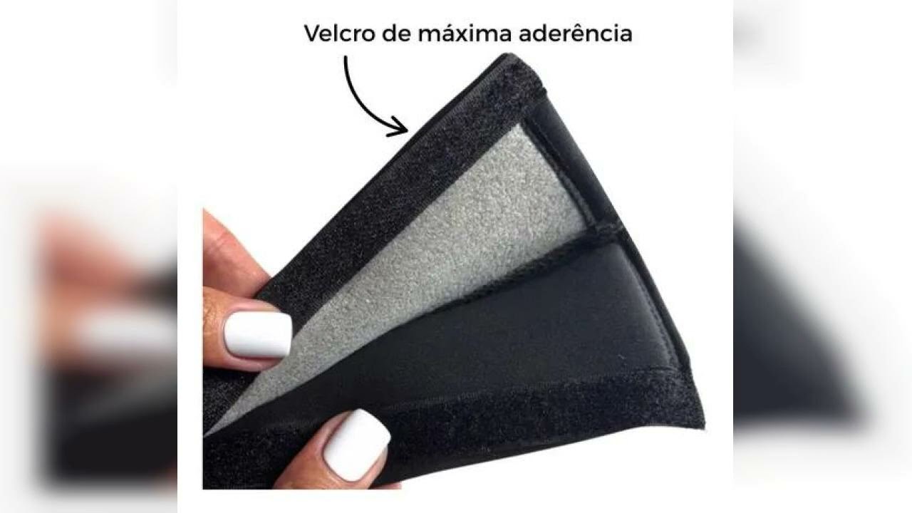 Review: Kit 4 Capas Almofada Proteção Cinto De Segurança Universal Preto