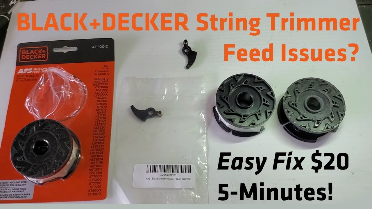 Black+Decker String Trimmer Repair