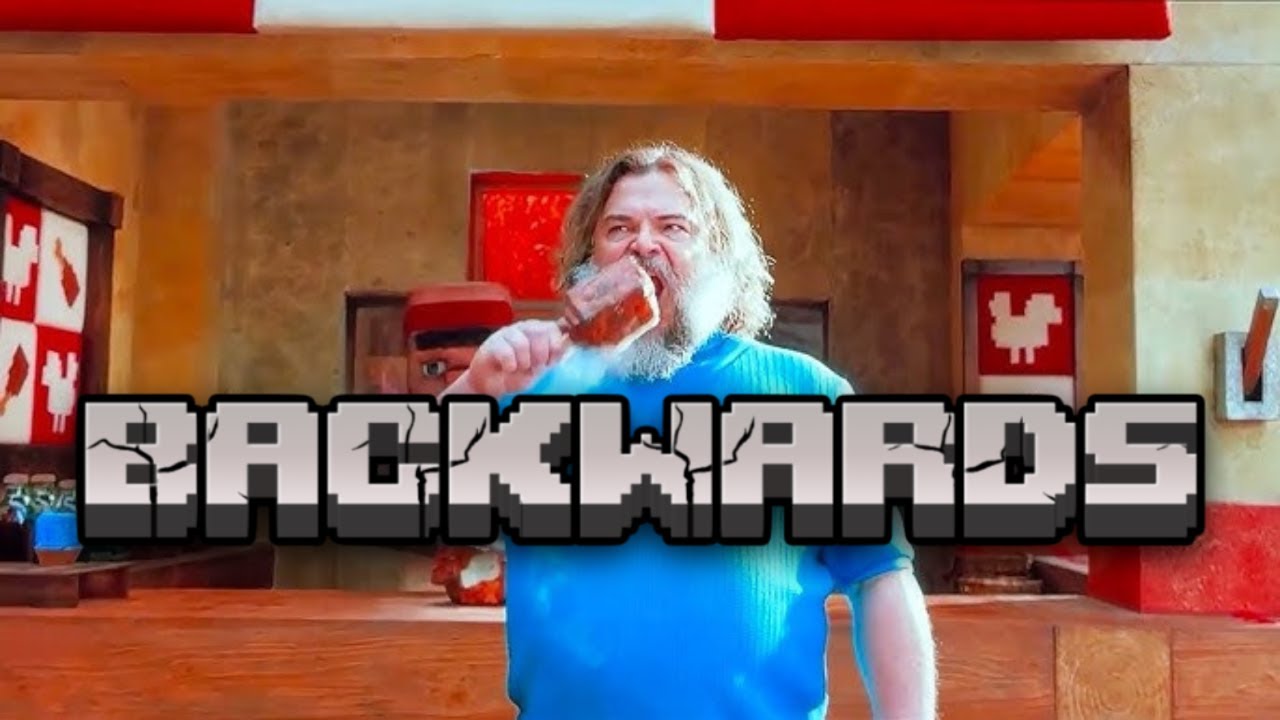 Steve&rsquo;s Lava Chicken Song BUT BACKWARDS | Minecraft Movie