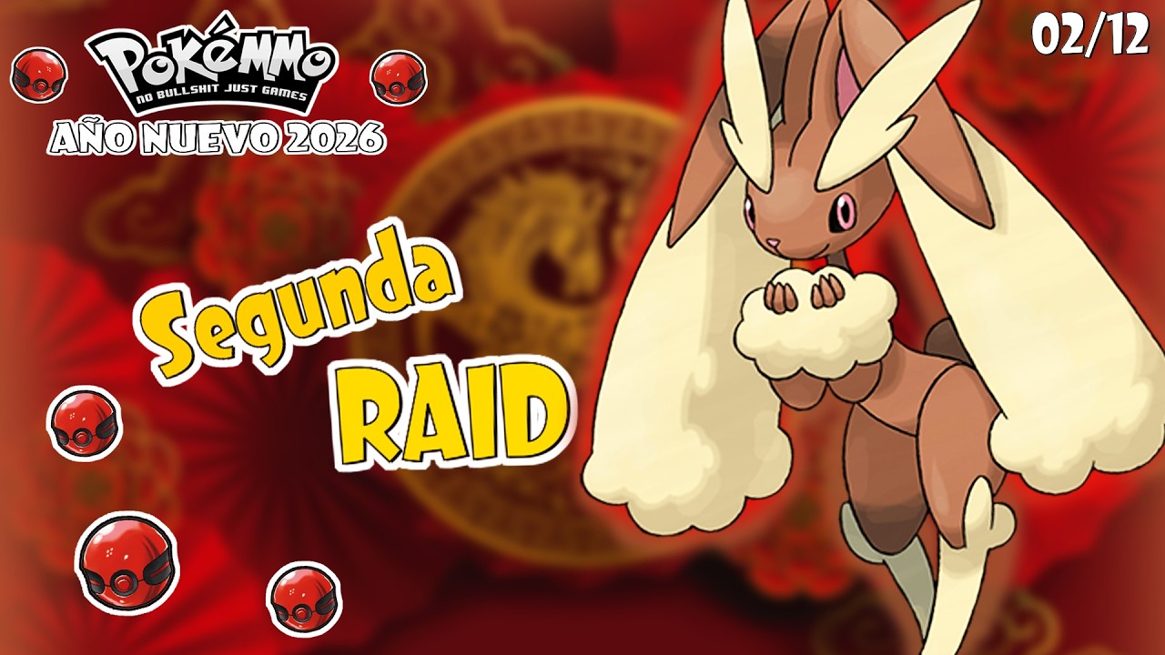 POKEMMO | 🧧 Segunda RAID LOPUNNY LISTA!! | EVENTO AÑO NUEVO LUNAR 2026 🔥