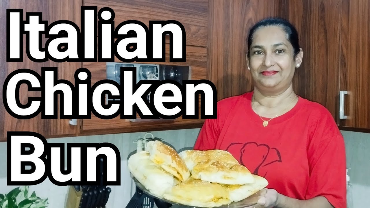 Italian Chicken Bun,The Perfect New Method it's Delicious 😋
