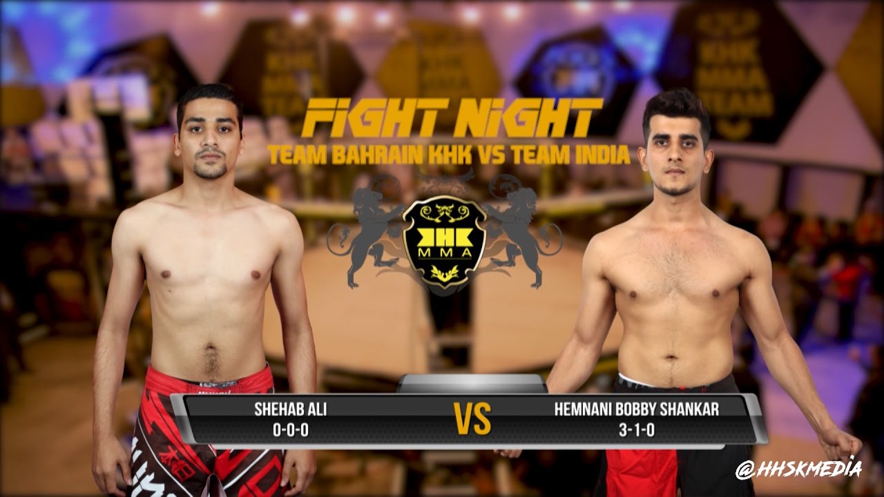KHK FIGHT NIGHT II - Shehab Ali VS Hemnani Bobby Shankar