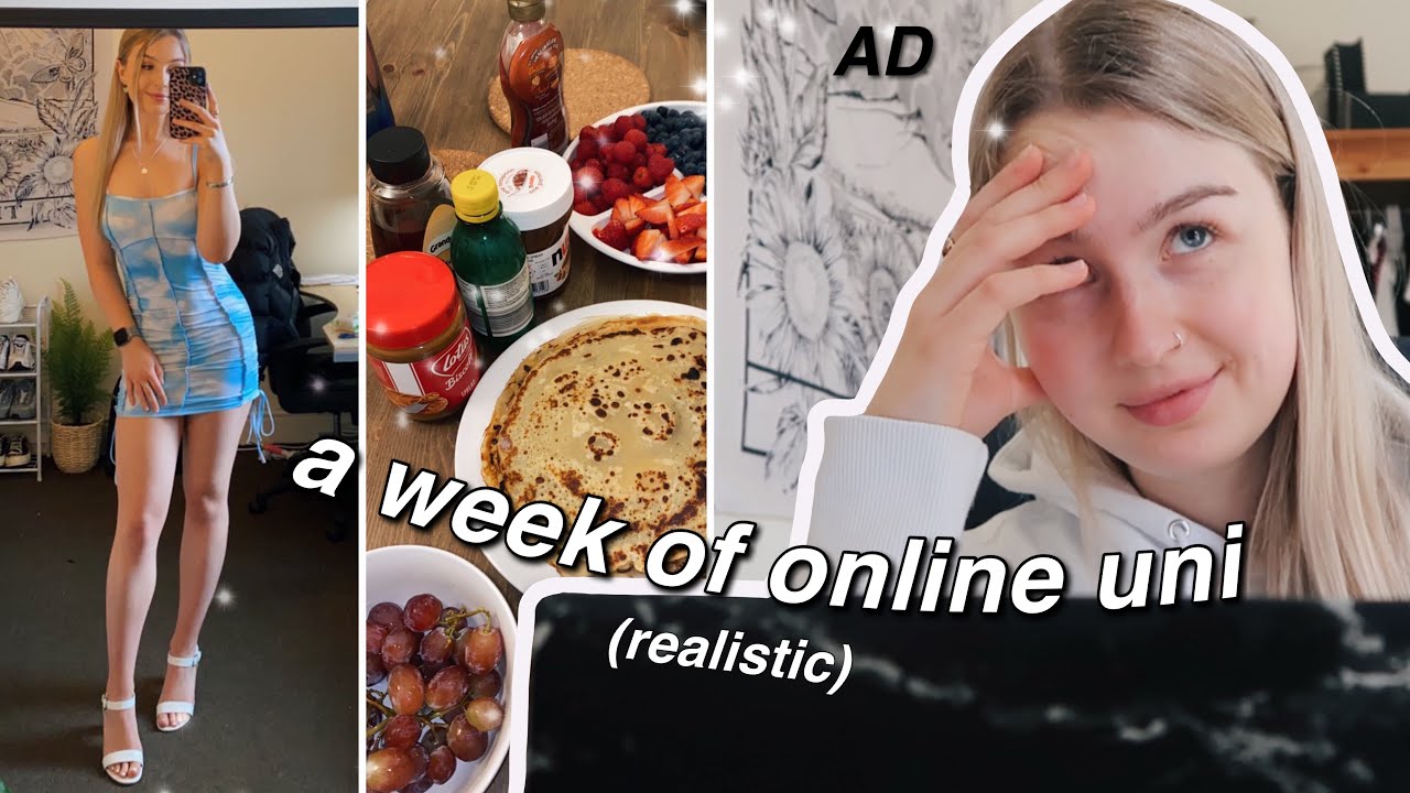 A REALISTIC WEEK OF ONLINE UNIVERSITY! | business student