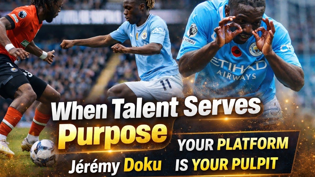 When Talent Serves Purpose | Your Platform is Your Pulpit | Jérémy Doku