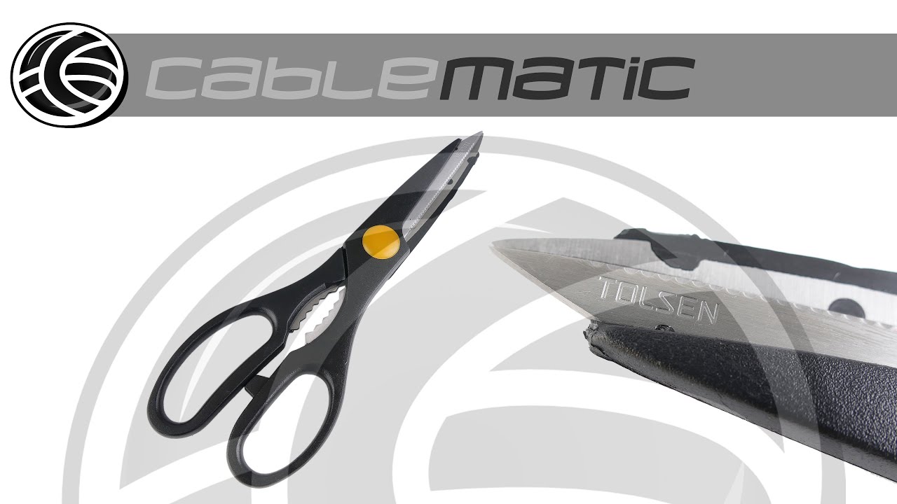 Tijeras de cocina de 200mm de herramientas Tolsen distribuido por CABLEMATIC ®